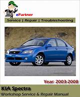 Pictures of 2006 Kia Spectra Service Manual