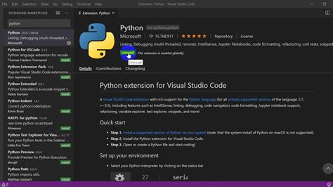 Python For Visual Studio Code Setup Python In Visual Studio Code