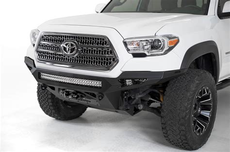 2016 2021 Toyota Tacoma Stealth Fighter Winch Front Bumper Addictive