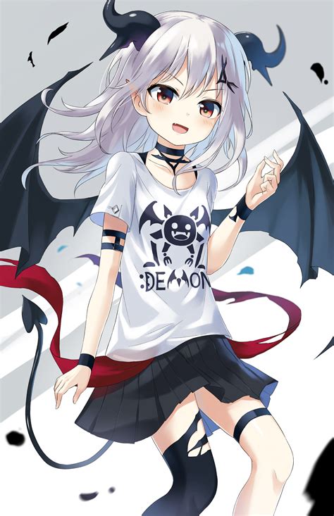Kawaii Cute Demon Anime Girl Anime Wallpaper Hd