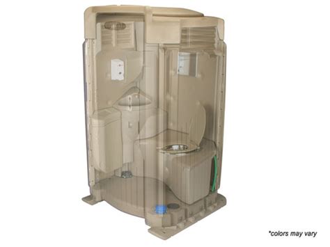 Deluxe Flushable Portable Toilet With Sink Mill Valley Refuse Service