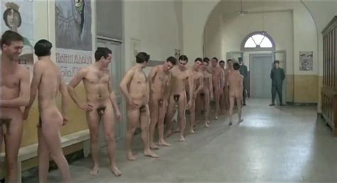 Voyeur Soldiers Line Up For Naked Inspection