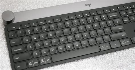 Logitech Craft Keyboard Takes Your Creative Side For A Spin Cnet