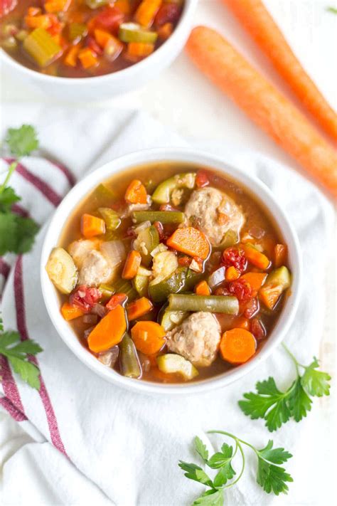 Spoon a little of the mixture on top of each scallop. Turkey Vegetable Low Carb Soup | What Molly Made