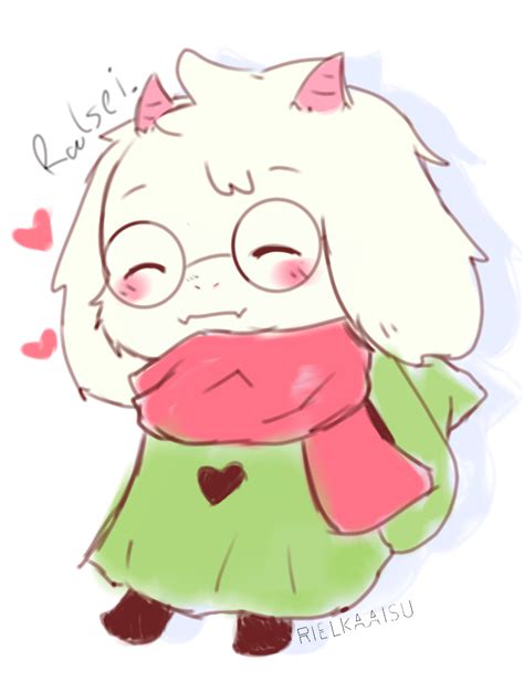 A Doodle For Lonf Time Ive Not Been Here￣ω￣ Ralsei Doodle Cute