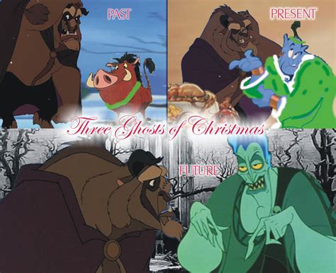 The Beasts Three Ghosts Of Christmas Disney Fan Art 27192589 Fanpop