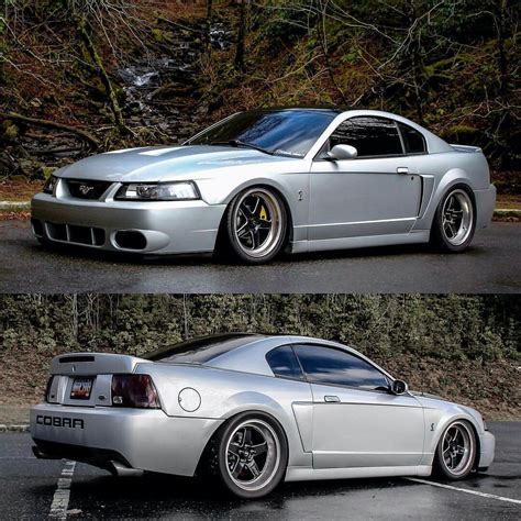 200304 Ford Mustang Svt Cobra With Black Rts Weld Racing Wheels