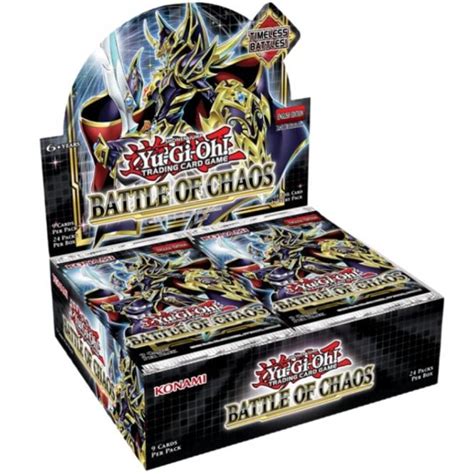 Yu Gi Oh Trading Card Game Battle Of Chaos Sealed Booster Box Of 24