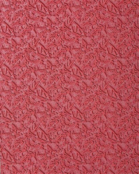 Edem 261 54 Deco Textured Blown Vinyl Wallpaper Red Sraspberry Red 85