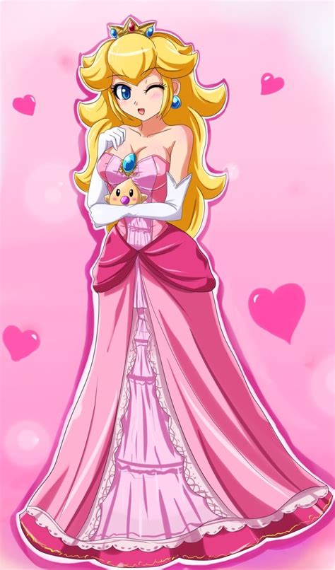 Princess Peach Hot Fan Art Video Games Pinterest Sexy Fans And