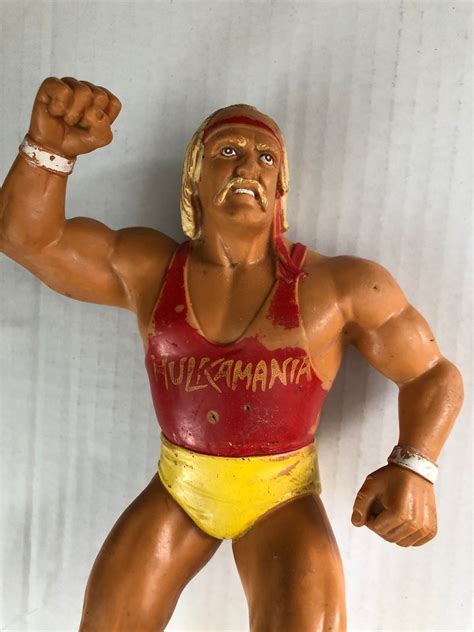 RARE Vintage LJN Hulk Hogan WWF 1988 Wrestling Figure Toy With Rare