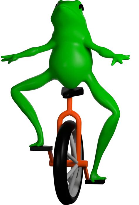 Mua Dat Boi Vinyl Figure 49 Unicycling Frog Toy Famous For Here Come