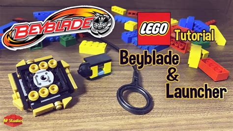 How To Build An Easy Lego Beyblade Beyblade Burst Youtube