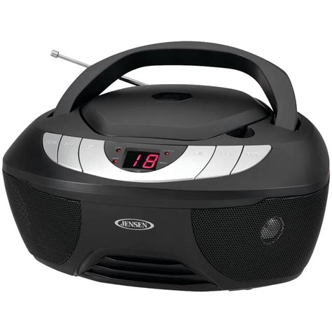 Jensen Portable Stereo Compact Disc Player with AM/FM Stereo Radio