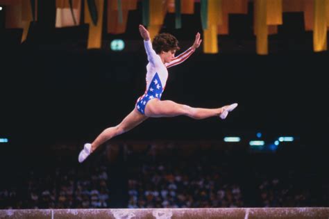 Mary Lou Retton Olympic Gold Medalist In Gymnastics