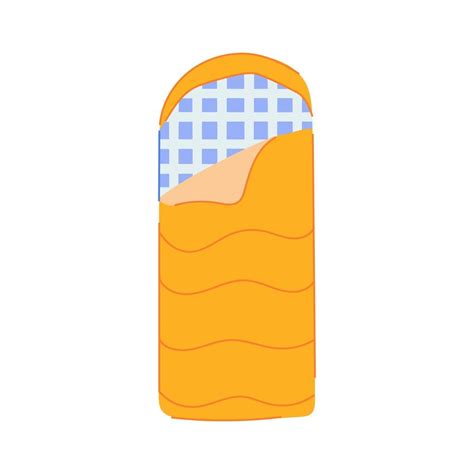 Comfortable Sleeping Bag Cartoon Vector Illustration 21754775 Vector