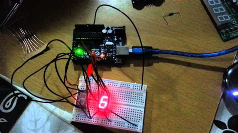 Contador Basico Con Display Led De 7 Segmentos Arduino Youtube