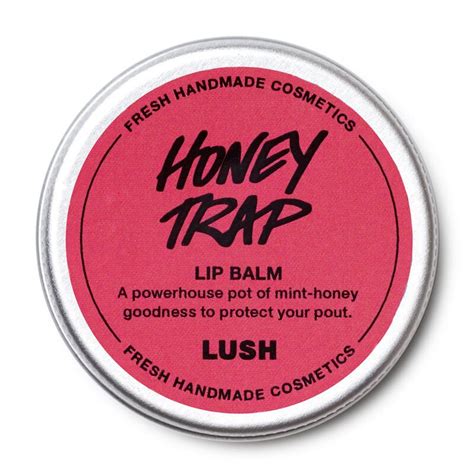 Honey Trap Lip Balms Lush Cosmetics In 2021 Lush Lips The Balm