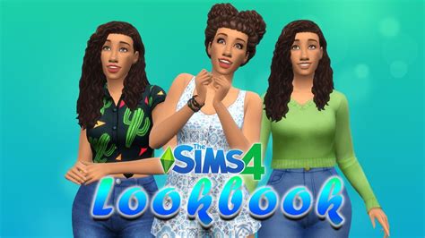 The Sims 4 Eco Lifestyle 🌳🌼 Cas And Lookbook Cc Links Youtube