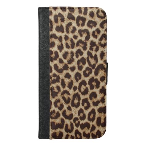 Leopard Print Iphone 6 Plus Wallet Case Case Plus