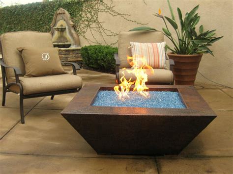Fire pits & outdoor fireplaces. Patio Backyard Furniture Fire Pit Modern Design With Grey ...