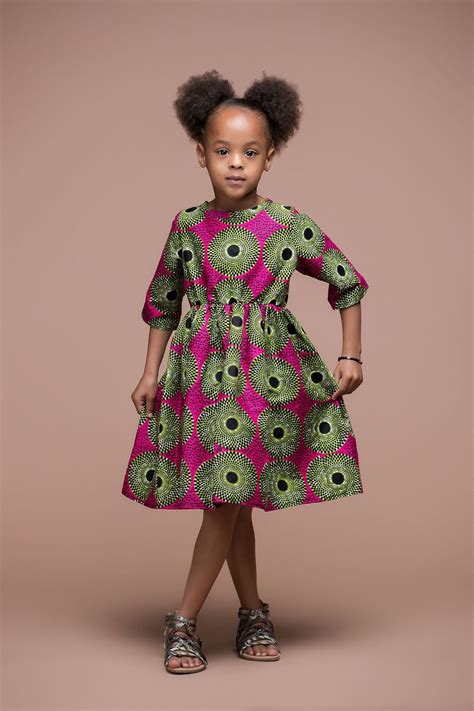 Gonos Dress African Clothing For Children Grass Fields African