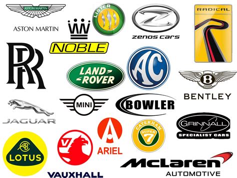 British Car Brands All Car Brands Company Logos And Meaning
