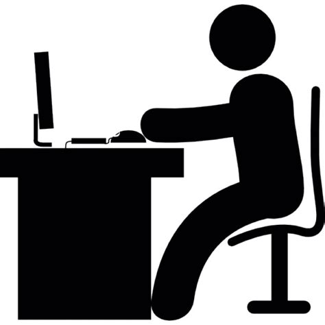 Office Worker Silhouette At Getdrawings Free Download