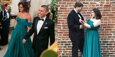 These Teens Recreated Famous Outfits Worn By Barack And Michelle Obama For Prom