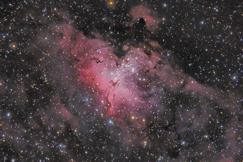 Astronomers Do It In The Dark M16 The Eagle Nebula In Serpens