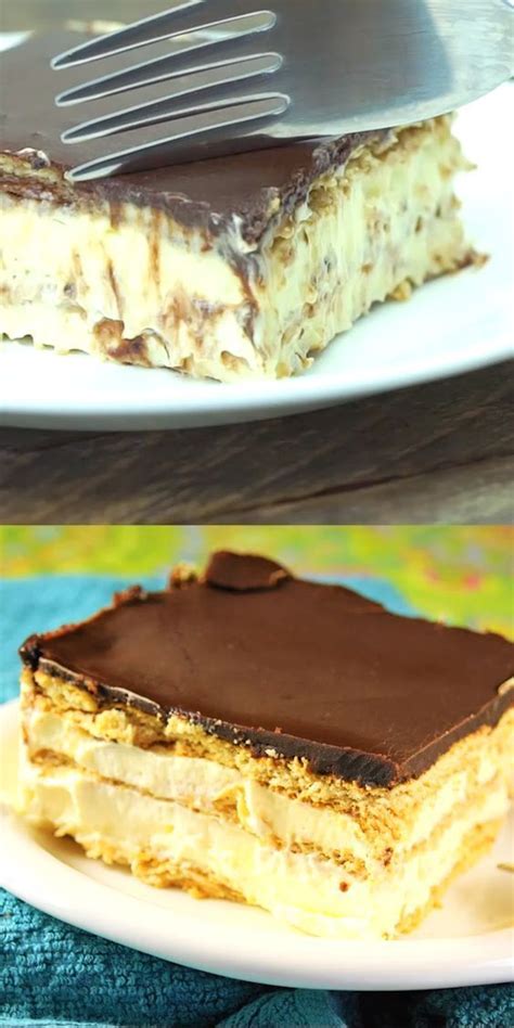 *percent daily values are based on a 2,000 calorie diet. No-Bake Chocolate Eclair Dessert | Eclairs dessert ...