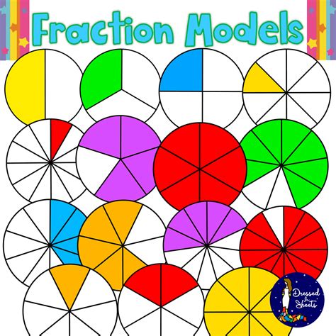 Fraction Models Clip Art Made By Teachers