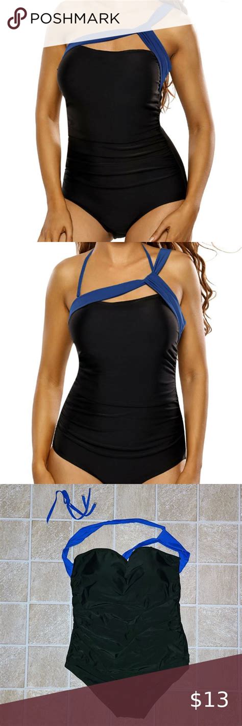 Unbranded Criss Cross Shoulder Swimsuit Size Xl Trendy Fashion Clothes Design Swimsuits