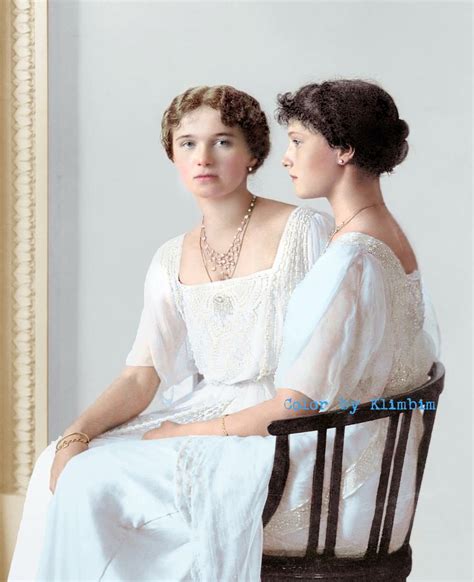 Olga And Tatiana Tatiana Romanov Grand Duchess Olga Romanov Sisters