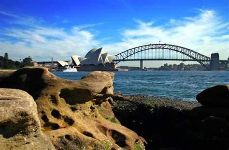 Sydney Harbour Bridge Ein Highlight Im Hafen Von Sydney