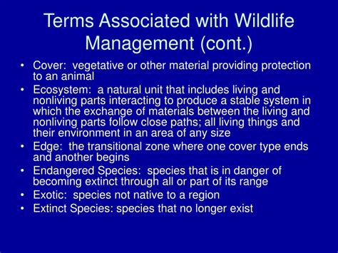 Ppt Introduction To Wildlife Management Powerpoint Presentation Free Download Id34010