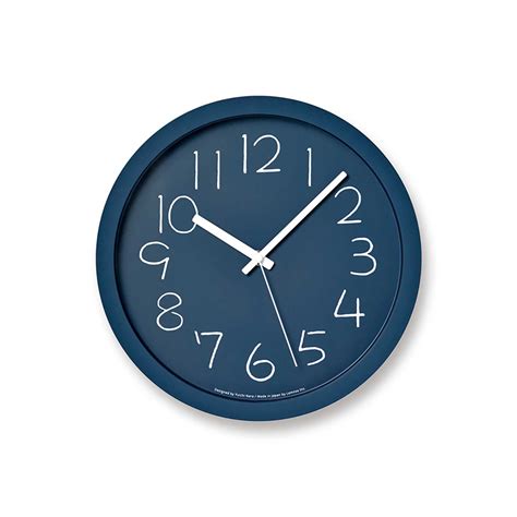 黒板に書いたようなデザインの掛け時計 「チョーク」レムノスlemnos｜通販のベルメゾンネット