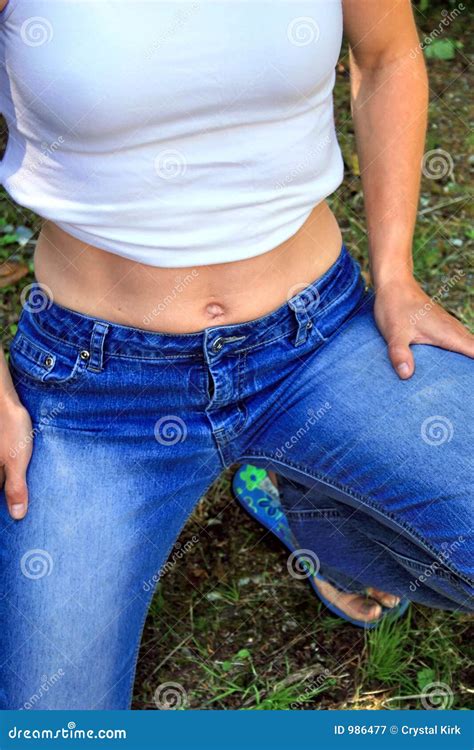 Tummy Stock Image Image Of Belly Bare Stomach Adult 986477