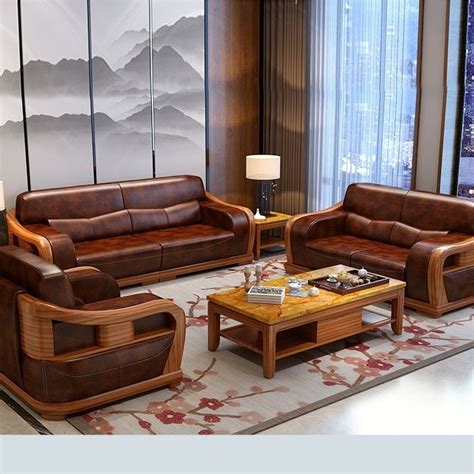 Quebec solid wood standard 6 piece bedroom set. Buy R Design Teak Wood Sofa Set Online | TeakLab in 2020 ...