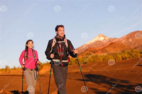Hikers People Hiking Healthy Active Lifestyle Stock Photo Image Of