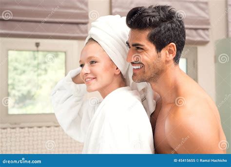 Couple In Shower Royalty Free Stock Photo CartoonDealer Com