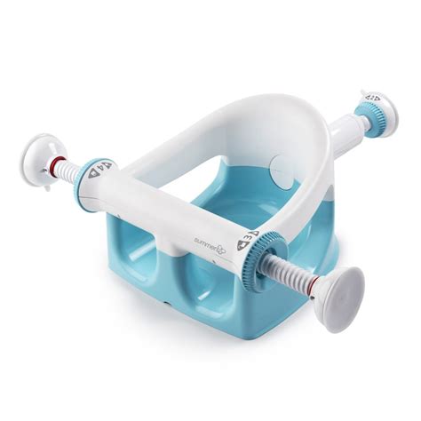 One parent was impressed with the support the structure offered for their baby during bath time and said, my 6 month old can sit up comfortably and safely in the bath and she loves that she can now sit up with support and play and reach for toys. MY BATH SEAT™ - Summer Infant baby products