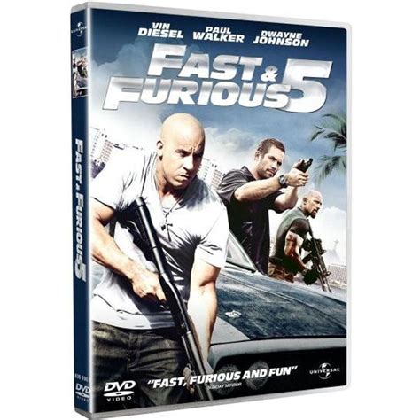 Dvd Fast And Furious 5 En Dvd Film Pas Cher Lin Justin Cdiscount