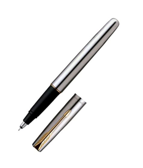 Parker Frontier Stainless Steel Gt Roller Ball Pen Buy Online At Best