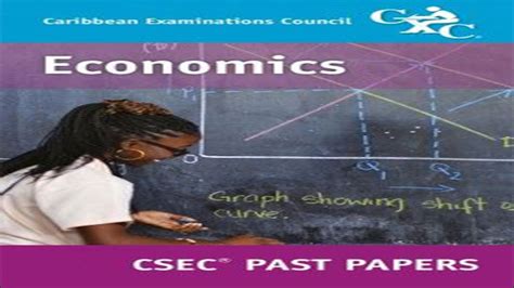 Csec Economics Past Paper June July Paper Questions Youtube