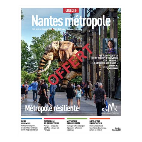 Objectif Nantes Métropole Novembre 2021 ⋆ Objectif Métropoles De France