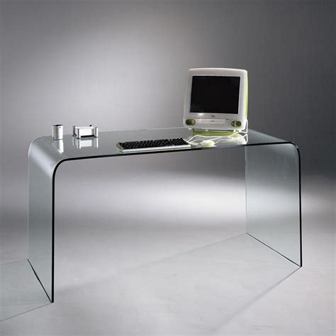 Curved Glass Desk By Dreieck Design Ut