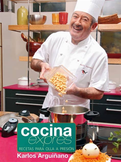 Karlos arguiñano, el cocinero más famoso de la televisión, ofrece cada día nuevas recetas y trucos culinarios en este programa de antena 3, que también se emite en hogarmania. Cocina exprés | Karlos Arguiñano - Recetas para la Olla a ...