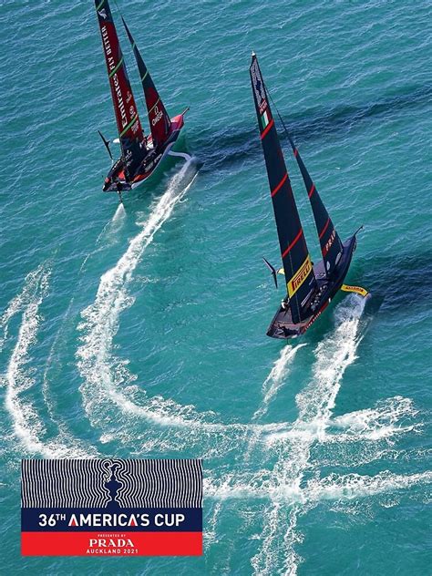 america s cup 36 poster photographic print by heymate redbubble