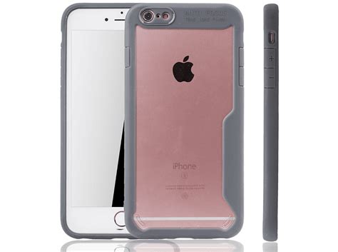 KÖnig Design Schutzhülle Backcover Apple Iphone 6 6s Grau Saturn